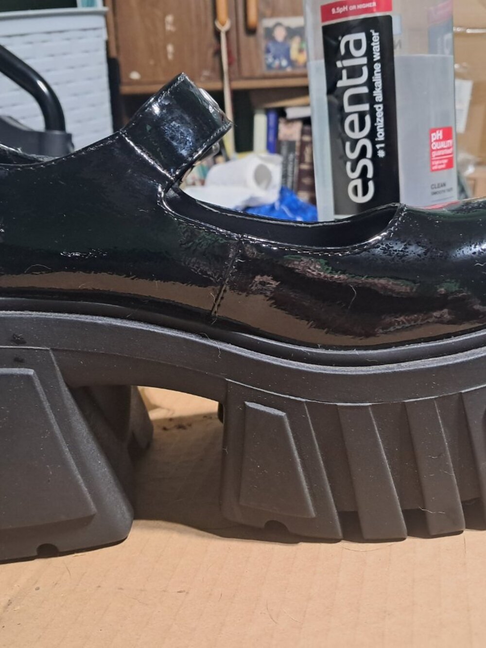 Dolls Kill Current Mood Black patent platforms - Picture 3 of 4
